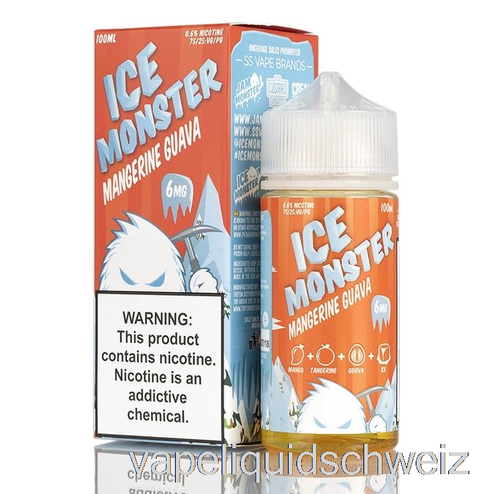 Ice Mangerine Guave - Ice Monster - 100ml 6mg Vape Ohne Nikotin